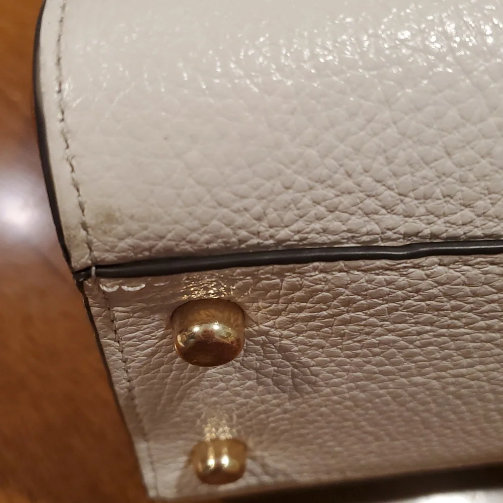 Like NEW Coach Belted Colorblock Lane Carryall Bag - Picture 6 of 13